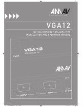 AMAV VGA 12 Operating instructions