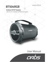 Artis BT504RGB User manual