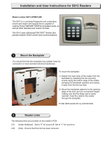 AMAG Technology OE5S813 User manual