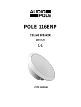 Audio Pole EN 54-24 User manual