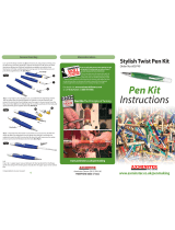 Axminster Stylish Twist Pen Kit Operating instructions