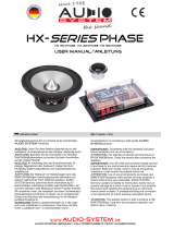 Audio System hx 130 phase User manual