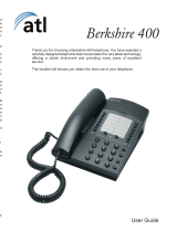 ATL Berkshire 400 User manual