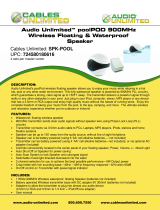 Audio Unlimited Audio Unlimited SPK-POOL User manual