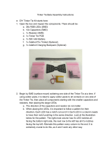 Arianen Tinker Tie Beta Assembly Instructions Manual