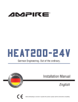 Ampire HEAT200-24V Installation guide