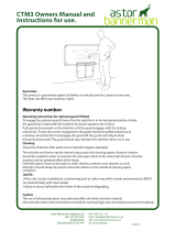 Astor-Bannerman CTM3 Owners Manual And Instruction Manual