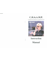 Audex Chaamp CHP-2000 User manual