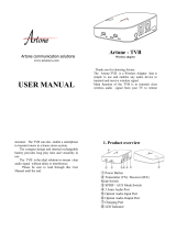 Artone TVB User manual