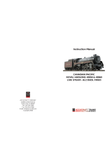 Accucraft trains C.P. Royal Hudson Live Steam - Alcohol Fired User manual