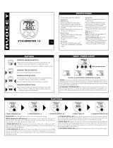 Avocet 15 User manual