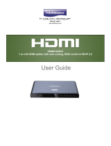 ANTIFERENCE HDMI0104SV3 User manual