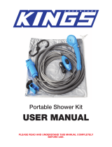 Adventure Kings Portable Shower Kit User manual