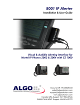 Algo 8001 Installation & User Manual