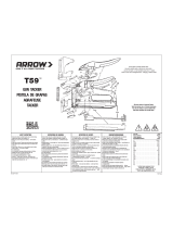 Arrow T59 User manual