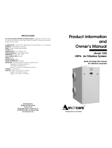 Amaircare 7500 Owner's manual