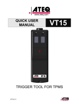 ATEQ VT15 Quick User Manual