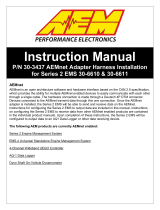 AEM 30-3437 User manual