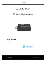 Avonic AV-CV150 User manual