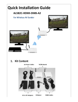Averlogic AL582C-HDMI-DMB-A2 Quick Installation Manual