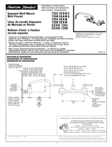 American Standard 7292 Series User manual