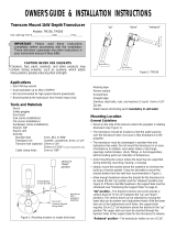 Airmar TM256 Owner's Manual & Installation Instructions