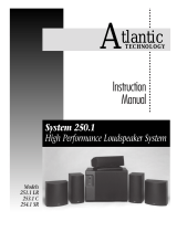 Atlantic Technology 254.1 SR User manual