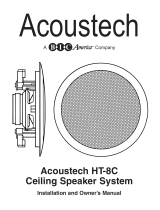 Acoustech HT-8C Installation and Owner's Manual