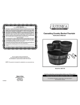Astonica Wishing Well Table Top Fountain User manual