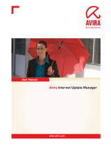AVIRA INTERNET UPDATE MANAGER User manual