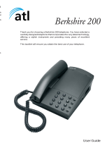 ATL Berkshire 200 User manual