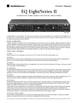 AudioSource EQ 8 Series II User manual
