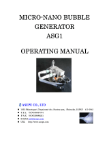 ASUPU ASG1 Operating instructions