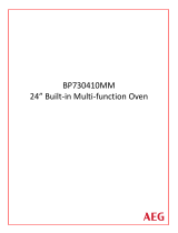 AEG BP730410MM User manual