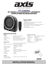Axis XT1408A Installation guide