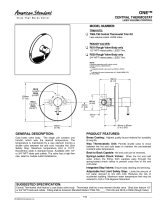 American Standard T064.730 User manual