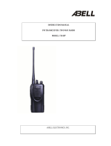 Abell TH-307 User manual
