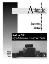 Atlantic Technology 221 LR User manual
