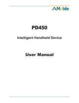 AMobile PD450 User manual