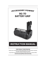 Accessory Power bg-7d User manual