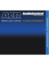 AudioControl ACR User manual