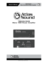 Atlas TSD-PA10VG Owner's manual