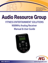 Audio Resource Group900MHz Analog Receiver