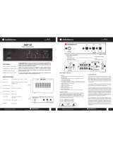 AudioSource AMP50 Owner's manual