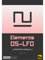 AirRaid Audio Elements DS-LFO Operating instructions