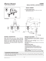 American Standard 8115S User manual