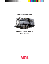 AML B&O 0-4-0 DOCKSIDE User manual