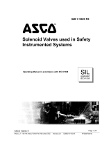 Asco 8314 Series Operating instructions