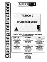 AUDIO TELEXTX8000-2