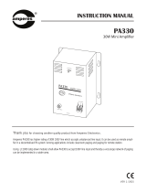 Amperes PA330 User manual